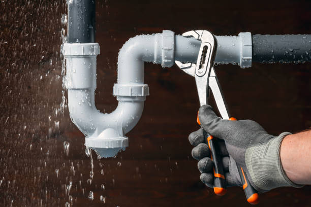 Professional Emergency Plumber technician working in Byron, MN